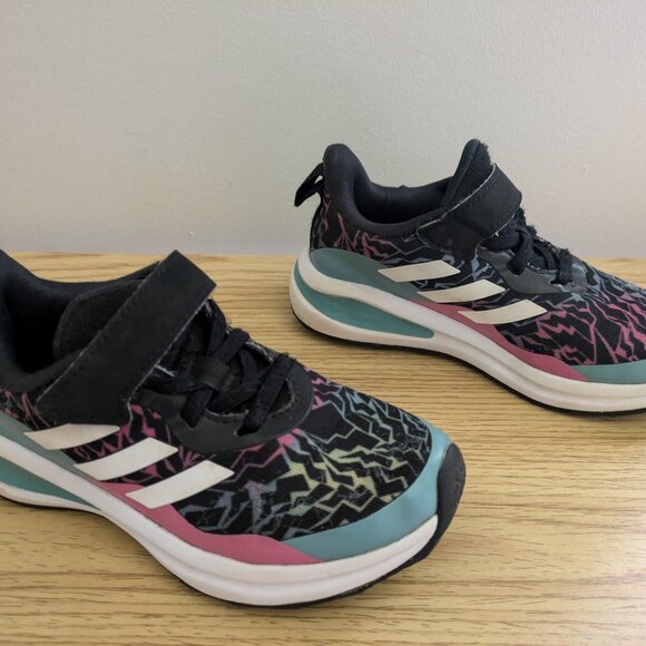 Adidas Fortarun EL Black Running Shoes - 11K - Picture 6 of 10